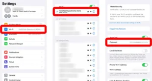 How to Find Your WiFi Password on an iPhone