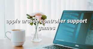 apple arcade controller support games