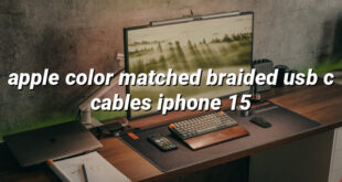 apple color matched braided usb c cables iphone 15