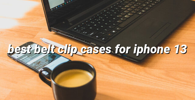 best belt clip cases for iphone 13