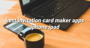 best invitation card maker apps iphone ipad