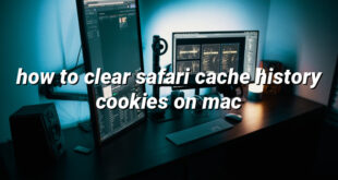 how to clear safari cache history cookies on mac