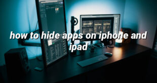 how to hide apps on iphone and ipad