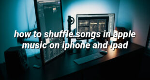 how to shuffle songs in apple music on iphone and ipad