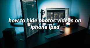 how to hide photos videos on iphone ipad