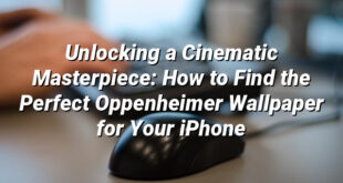 Unlocking a Cinematic Masterpiece: How to Find the Perfect Oppenheimer Wallpaper for Your iPhone