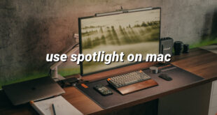 use spotlight on mac