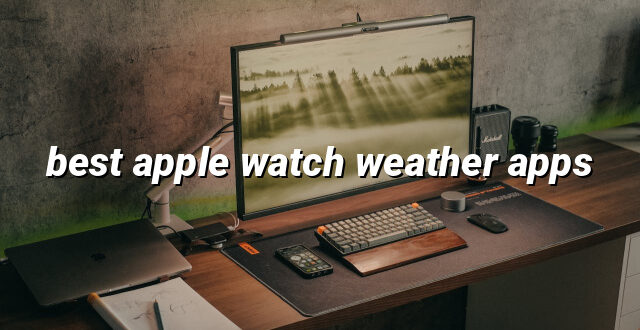 best apple watch weather apps