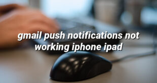 gmail push notifications not working iphone ipad