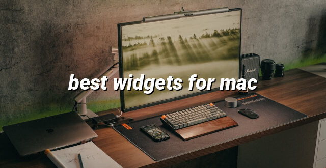 best widgets for mac